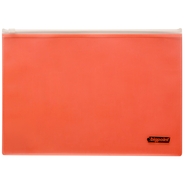 A4 PP Document Bag Red